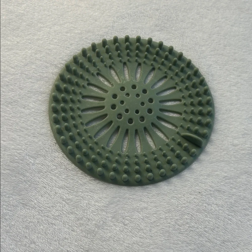 Green Silicone Drain Cover